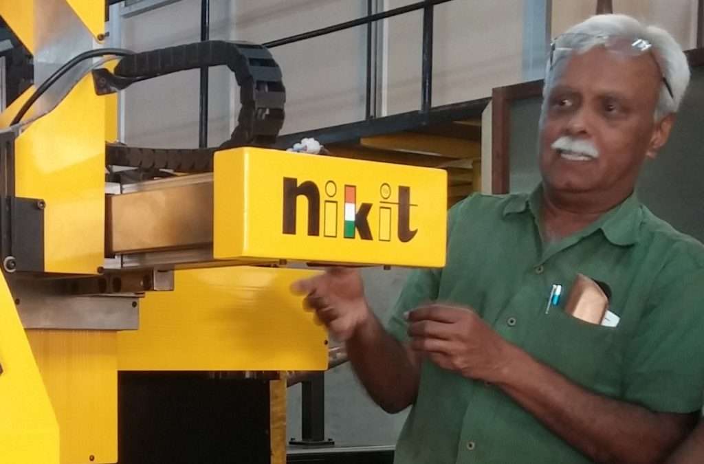 Niranjan Sir Founder Nikit Engineers Welding Automation and Robotic Solutions India