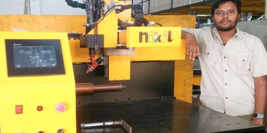 T.N Pradeep Kumar Naidu Co Founder Nikit Engineers Welding Automation and Robotic Solutions India