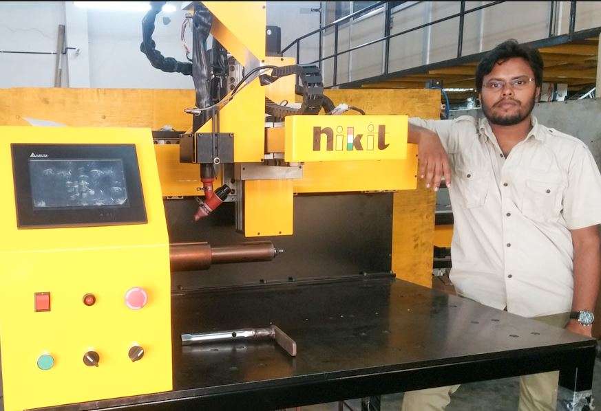 T.N Pradeep Kumar Naidu Co Founder Nikit Engineers Welding Automation and Robotic Solutions India